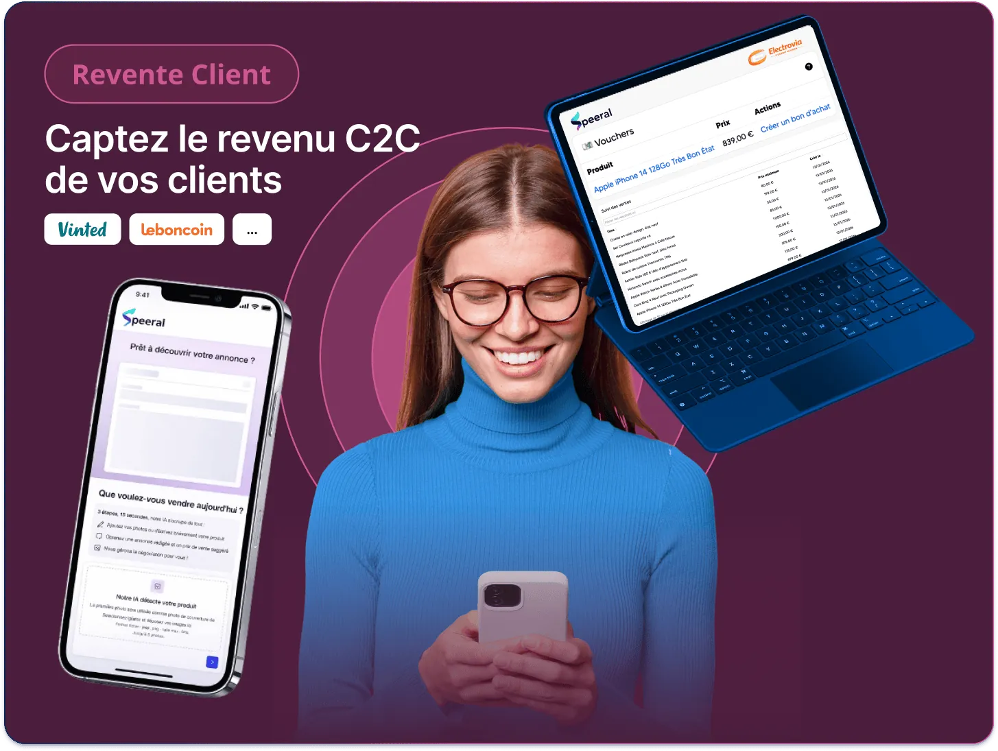 Speeral Revente Client C2C - Transformez la revente en levier de ventes